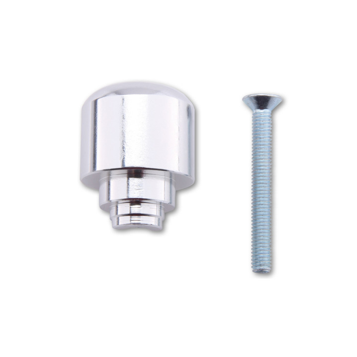 Embouts de guidon HIGHSIDER smart pour guidons originaux - chromé