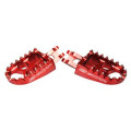 Repose-pieds Scar Evo rouge | Oxmoto