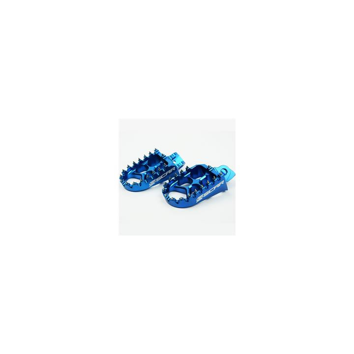 Repose-pieds Scar Evo bleu | Oxmoto