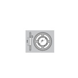 Kit chaîne EK/PBR 428 DEH - 12/60-134 - Couronne acier standard
