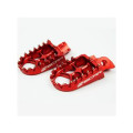 Repose-pieds Scar evo rouge Suzuki rm85 | Oxmoto