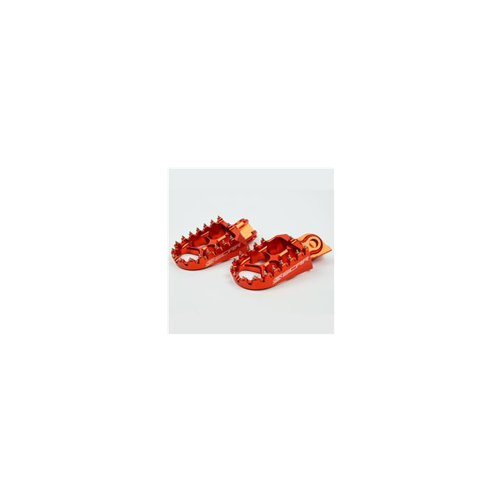 Repose-pieds Scar Evo orange | Oxmoto