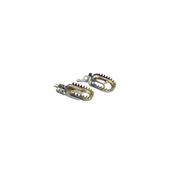 Repose-pieds Scar titane Kawasaki kx250f/kx450f | Oxmoto