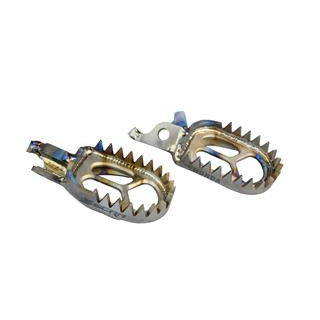 Repose-pieds Scar titane Honda cr125r/250 | Oxmoto