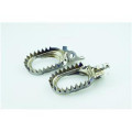 Repose-pieds Scar anti-boue titane Honda cr/crf | Oxmoto
