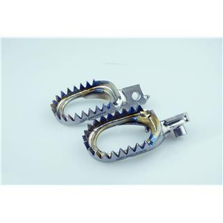 Repose-pieds Scar anti-boue titane S4516AM | Oxmoto