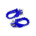 Repose-pieds S3 Hard Rock Enduro aluminium blue | Oxmoto