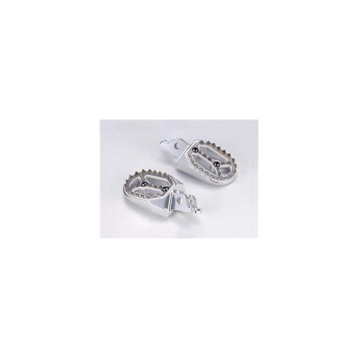 Repose-pieds Bihr evolution argent Honda | Oxmoto