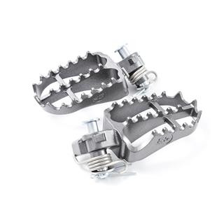 Repose-pieds S3 Hard Rock Enduro acier titane | Oxmoto