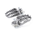 Repose-pieds S3 Hard Rock Enduro acier titane | Oxmoto