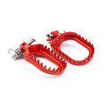 Repose-pied s3 punk acier rouge ktm/husqvarna | Oxmoto