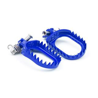 Repose-pied s3 punk acier bleu sherco | Oxmoto