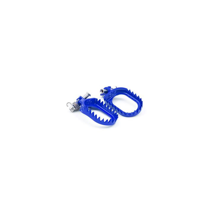 Repose-pied s3 punk acier bleu sherco | Oxmoto