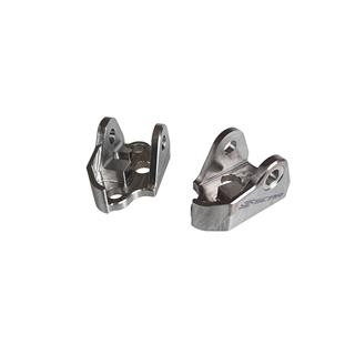 Support de repose-pieds Scar titane STFMB153 | Oxmoto