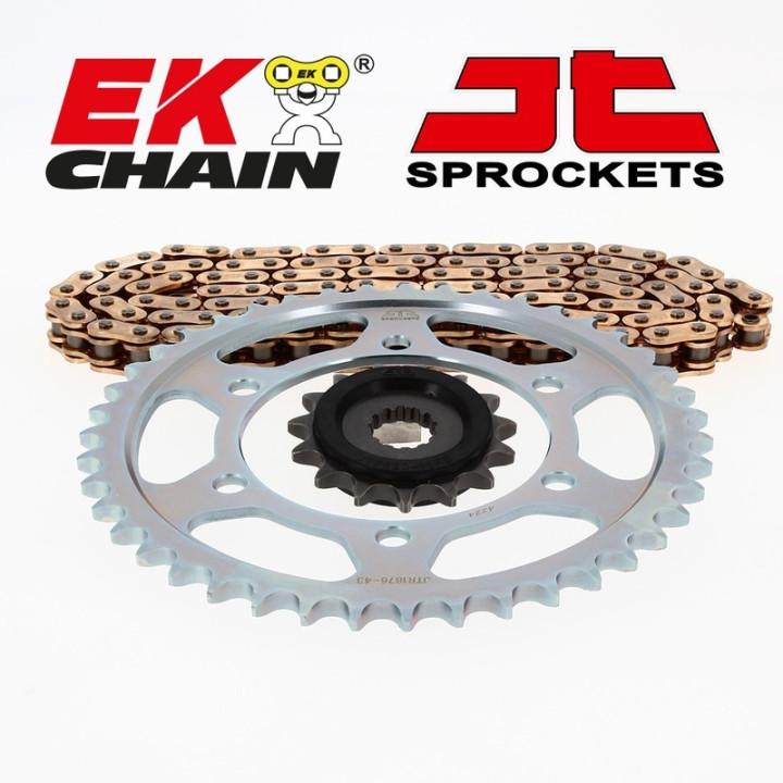 Kit chaîne EK/JT 428ZVX 14/49 - couronne standard
