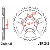 Kit chaîne EK/JT 428SR 15/53 - couronne standard