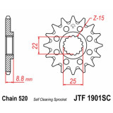 Kit chaîne EK/JT 520MRD7 13/52 - couronne ultra-light