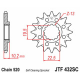 Kit chaîne EK/JT 520SRX2 14/43 - couronne standard