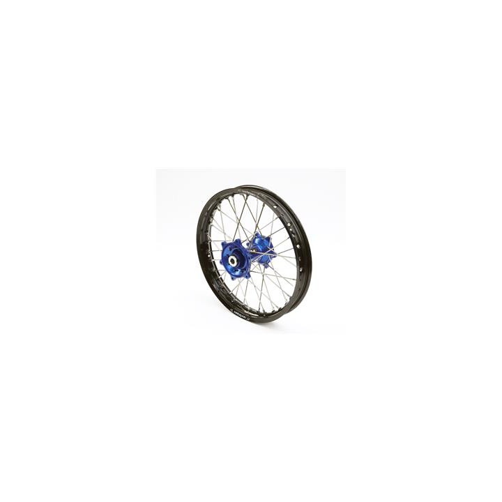 Roue arrière complète ART 19x2,15x36t jante noir/moyeu bleu/rayons argent/têtes de rayons argent 1075963002