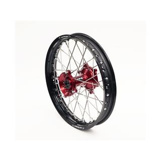 Roue arrière complète ART 19x2,15x36t jante noir/moyeu rouge/rayons argent/têtes de rayons argent 1075952001