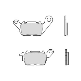 Plaquettes de frein Brembo Scooter carbone céramique - 07113CC