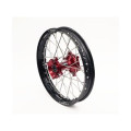 Roue arrière complète ART 18x2,15x36t jante noir/moyeu rouge/rayons argent/têtes de rayons argent 1075981001