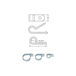 Serre-câble Bihr plastique ø8mm 10 pièces | Oxmoto