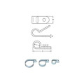 Serre-câble Bihr plastique ø8mm 10 pièces | Oxmoto