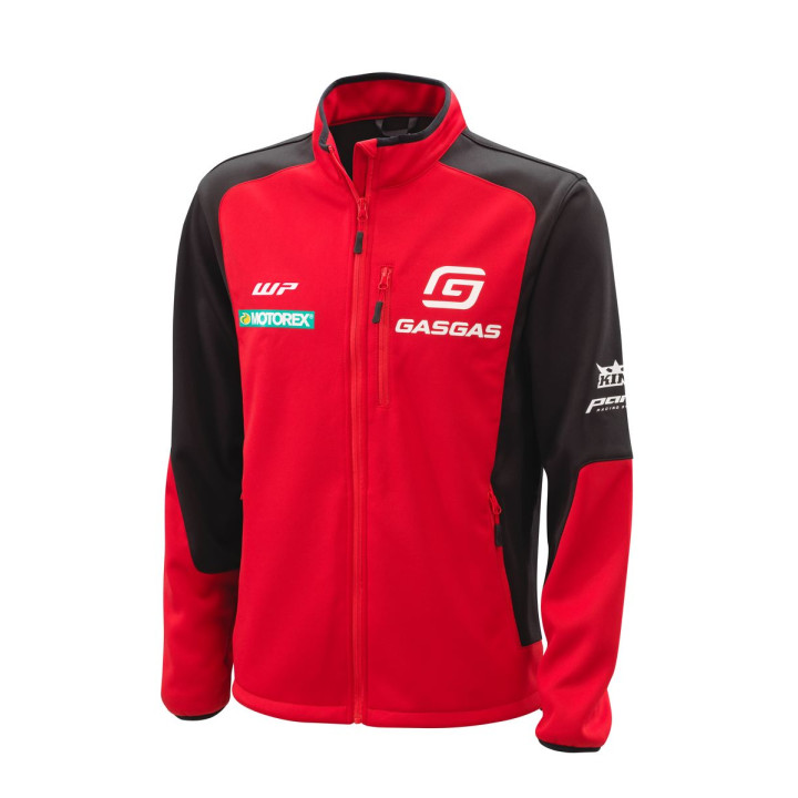 Veste softshell Gas Gas réplica team officiel | Oxmoto