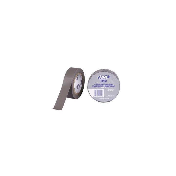 Ruban adhésif isolant HPX gris 19mm x 10M | Oxmoto