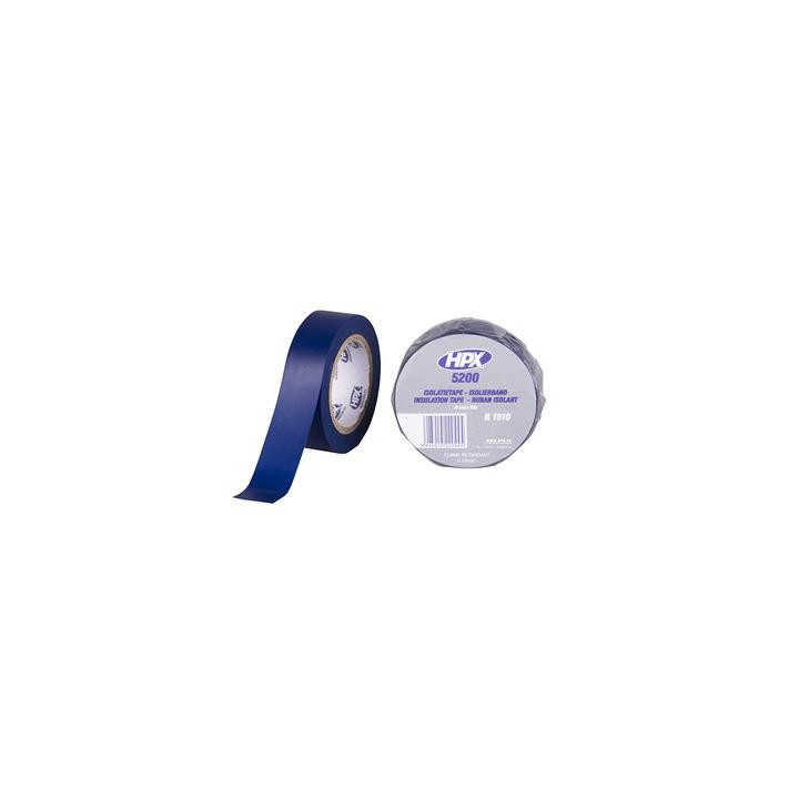 Ruban adhésif isolant HPX bleu 19mm x 10M | Oxmoto