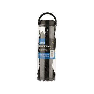Colliers nylon Draper multi-tailles noir 650 pièces | Oxmoto