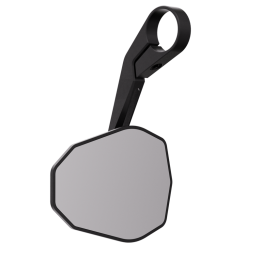Rétroviseur d'embout de guidon Highsider pro Victory-Slim long – noir mat – à l'unité