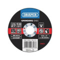 Disque à meuler Draper ø115mm épaisseur 6mm grain 80