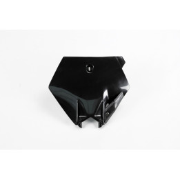 Plaque numéro frontale UFO noir KTM sx85 1087325002 | Oxmoto