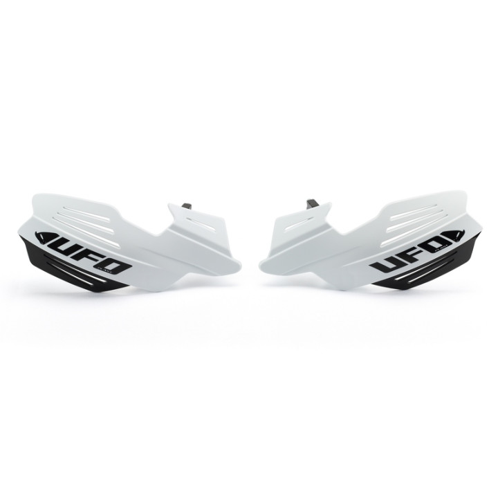 Protège-mains UFO vulcan blanc | Oxmoto