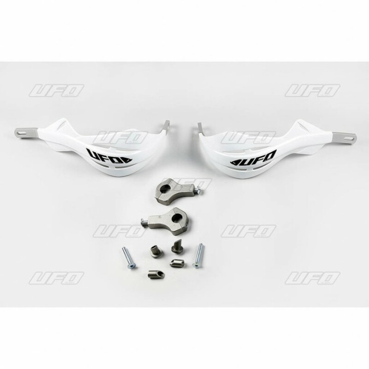 Protège-mains UFO Alu blanc | Oxmoto