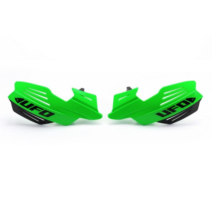 Protège-mains UFO vulcan vert | Oxmoto