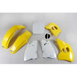 Kit plastique UFO couleur origine Suzuki RM125/250 SUKIT394@999