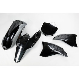 Kit plastique UFO noir KTM KTKIT515@001 | Oxmoto