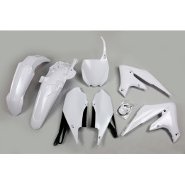 Kit plastique UFO blanc Yamaha YZ450F | Oxmoto