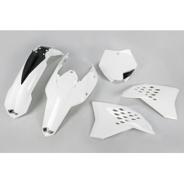 Kit plastique UFO blanc KTM KTKIT506@047 | Oxmoto