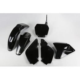 Kit plastique UFO noir Suzuki RM85 | Oxmoto