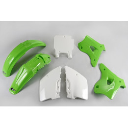 Kit plastique UFO couleur origine Kawasaki KX125/250 KAKIT192@999