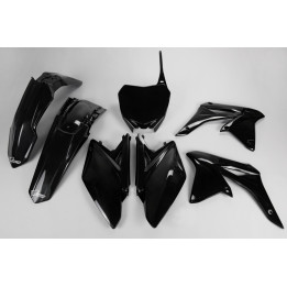 Kit plastique UFO noir Suzuki RM-Z250 | Oxmoto