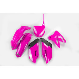 Kit plastique UFO rose fluo Yamaha YZ85 | Oxmoto