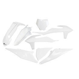 Kit plastiques UFO blanc KTM SX/SX-F | Oxmoto