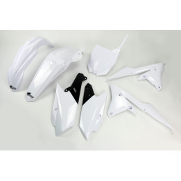 Kit plastique UFO blanc Yamaha YZ250F/450F | Oxmoto