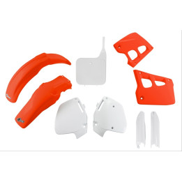 Kit plastique complet OEM 90 UFO - Rouge/Blanc | Oxmoto