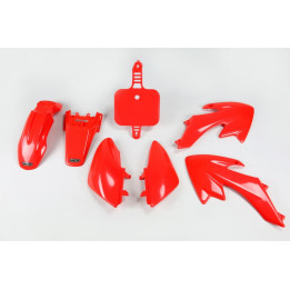 Kit plastiques UFO rouge Honda CRF50F | Oxmoto
